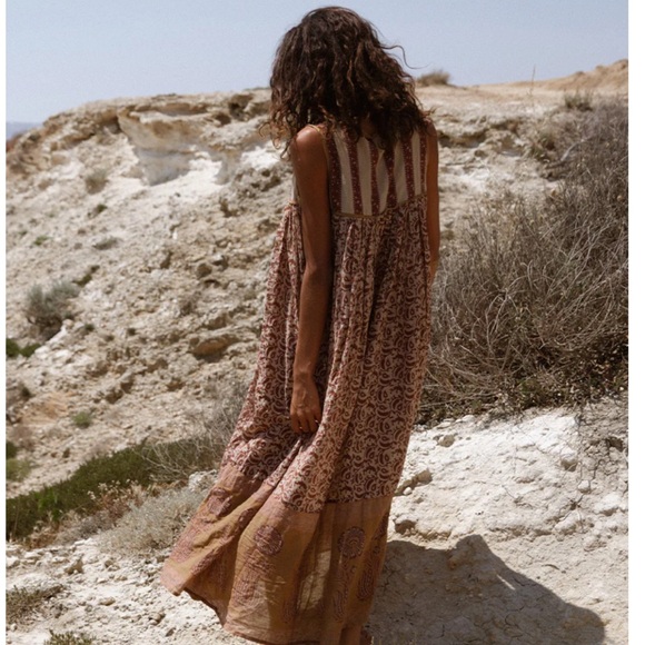 Daughters of India Aahna Dress ~ Walnut - Picture 7 of 11